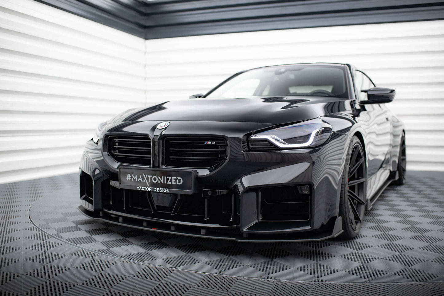 Maxton Street Pro Front Ansatz für V.2 für BMW M2 G87