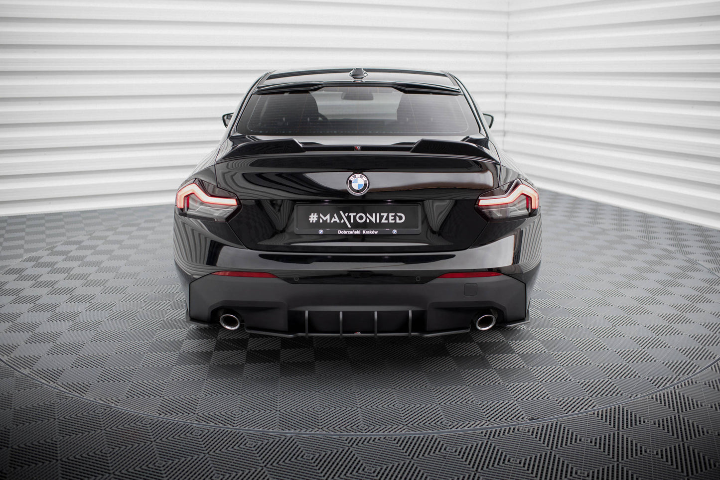 Maxton Street Pro Heckschürze für BMW 2 Coupe G42