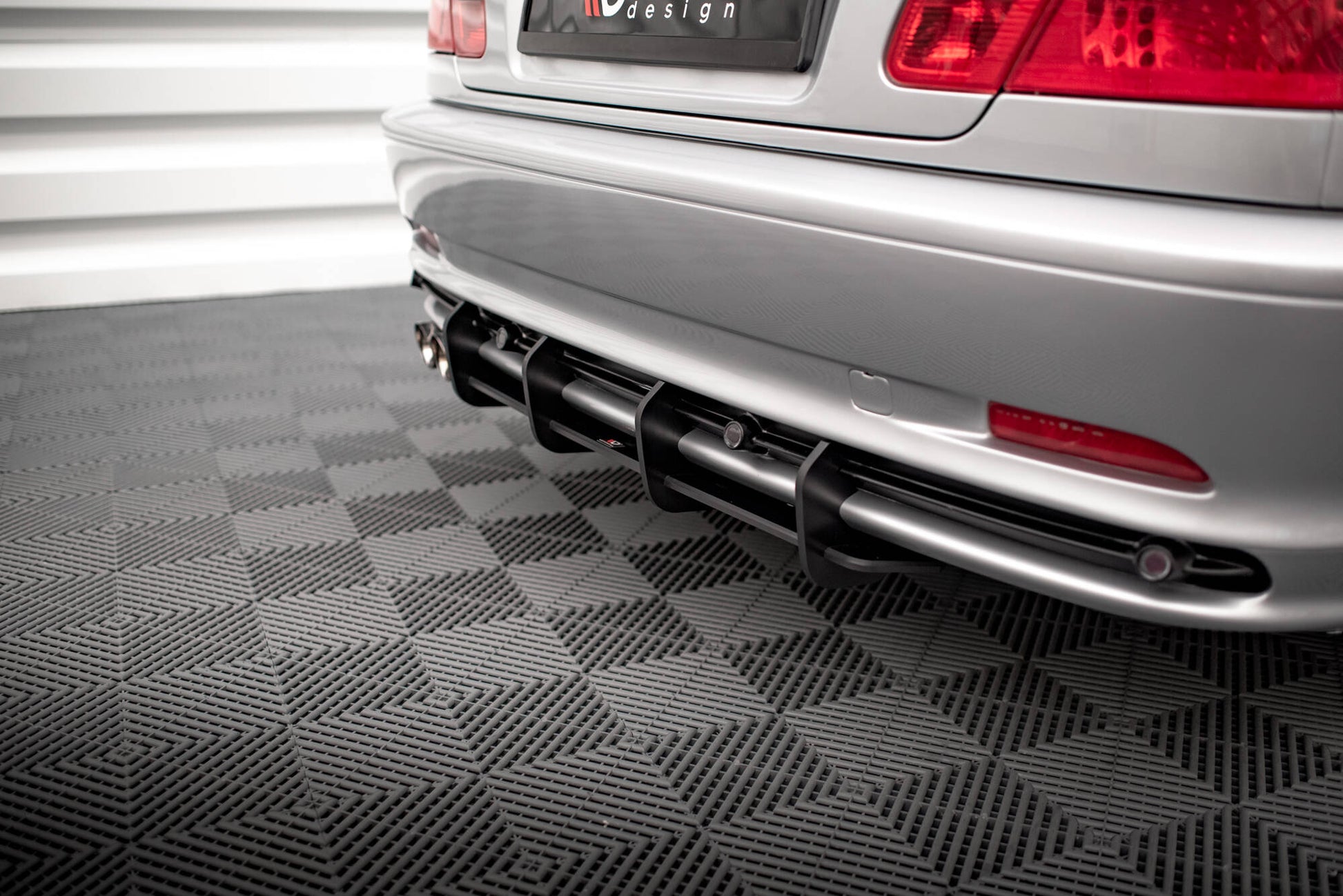 Maxton Street Pro Heckschürze für BMW 3er Coupe E46