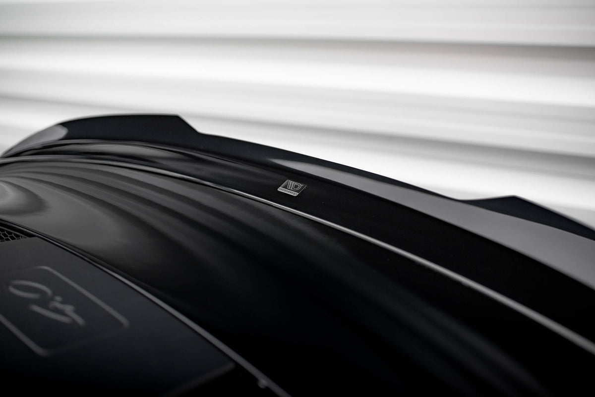 Maxton Niedriger Spoiler CAP für Porsche 911 992 GT3 schwarz Hochglanz