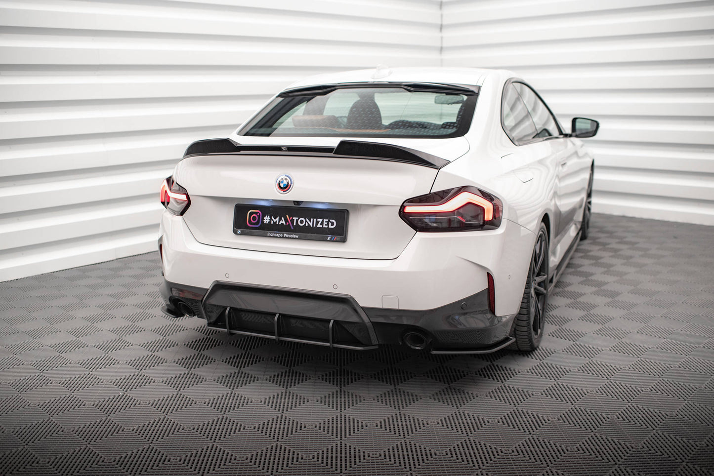 Maxton Street Pro Heckschürze für BMW 2 Coupe M-Paket G42