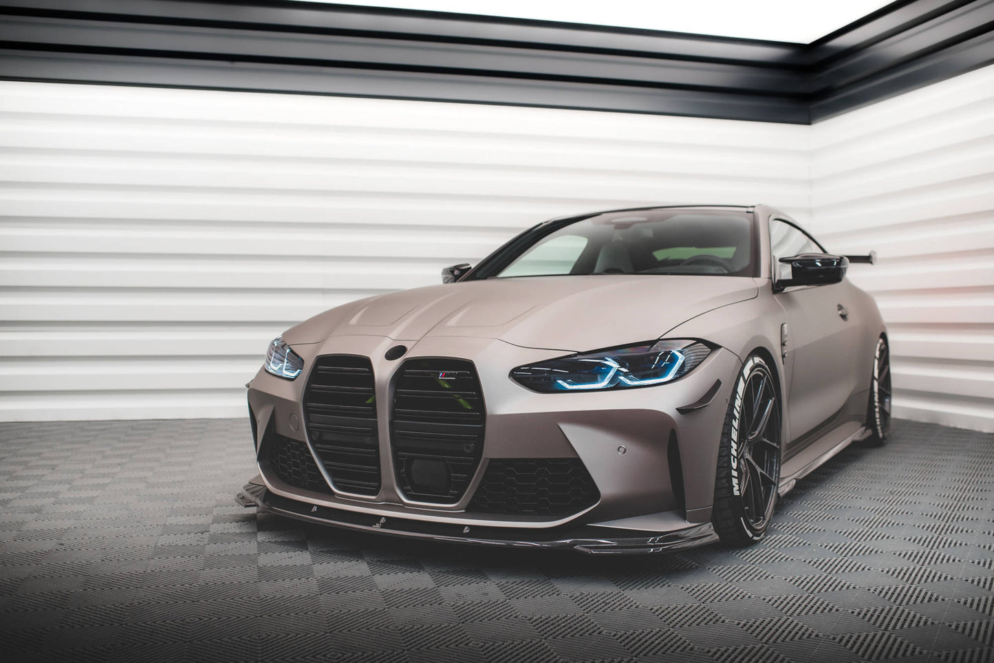 Maxton Carbon Fiber Front Ansatz V.2 für BMW M4 G82  / M3 G80