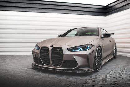 Maxton Carbon Fiber Front Ansatz V.2 für BMW M4 G82  / M3 G80