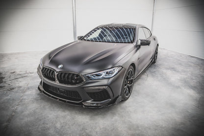 Maxton Front Ansatz V.1 +Flaps für BMW M8  Gran Coupe F93 / Coupe F92