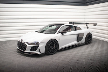 Maxton Seitenschweller Ansatz für V.2 für + Flaps Audi R8 Mk2 Facelift
