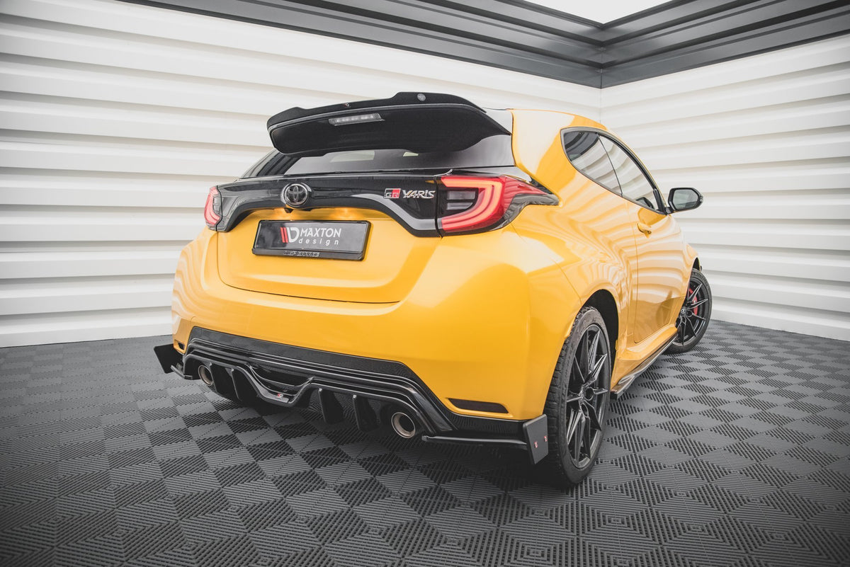 Maxton Heck Ansatz Flaps Diffusor +Flaps für V.4 Toyota GR Yaris Mk4