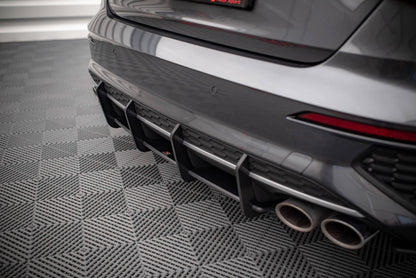 Maxton Street Pro Heckschürze für Audi S3 Limousine 8Y
