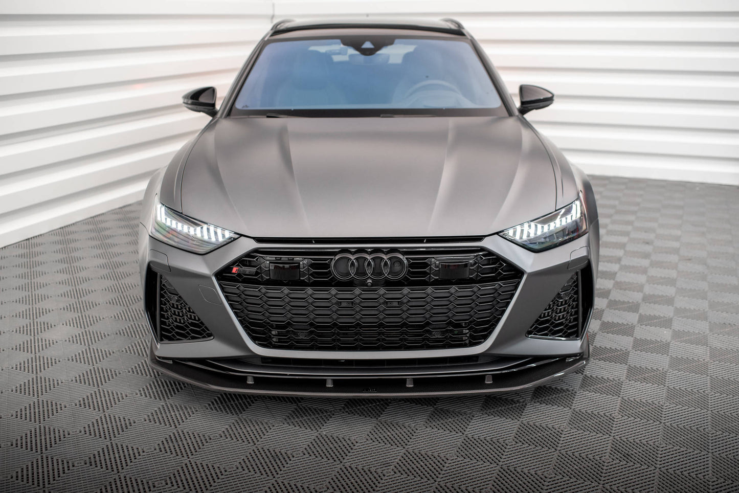 Maxton Carbon Fiber Front Ansatz für Audi RS6 C8 / RS7 C8