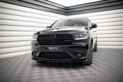Maxton Front Ansatz für Dodge Durango RT Mk3 schwarz Hochglanz