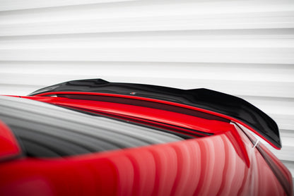 Maxton Spoiler CAP für 3D Honda Civic SI Mk10 schwarz Hochglanz