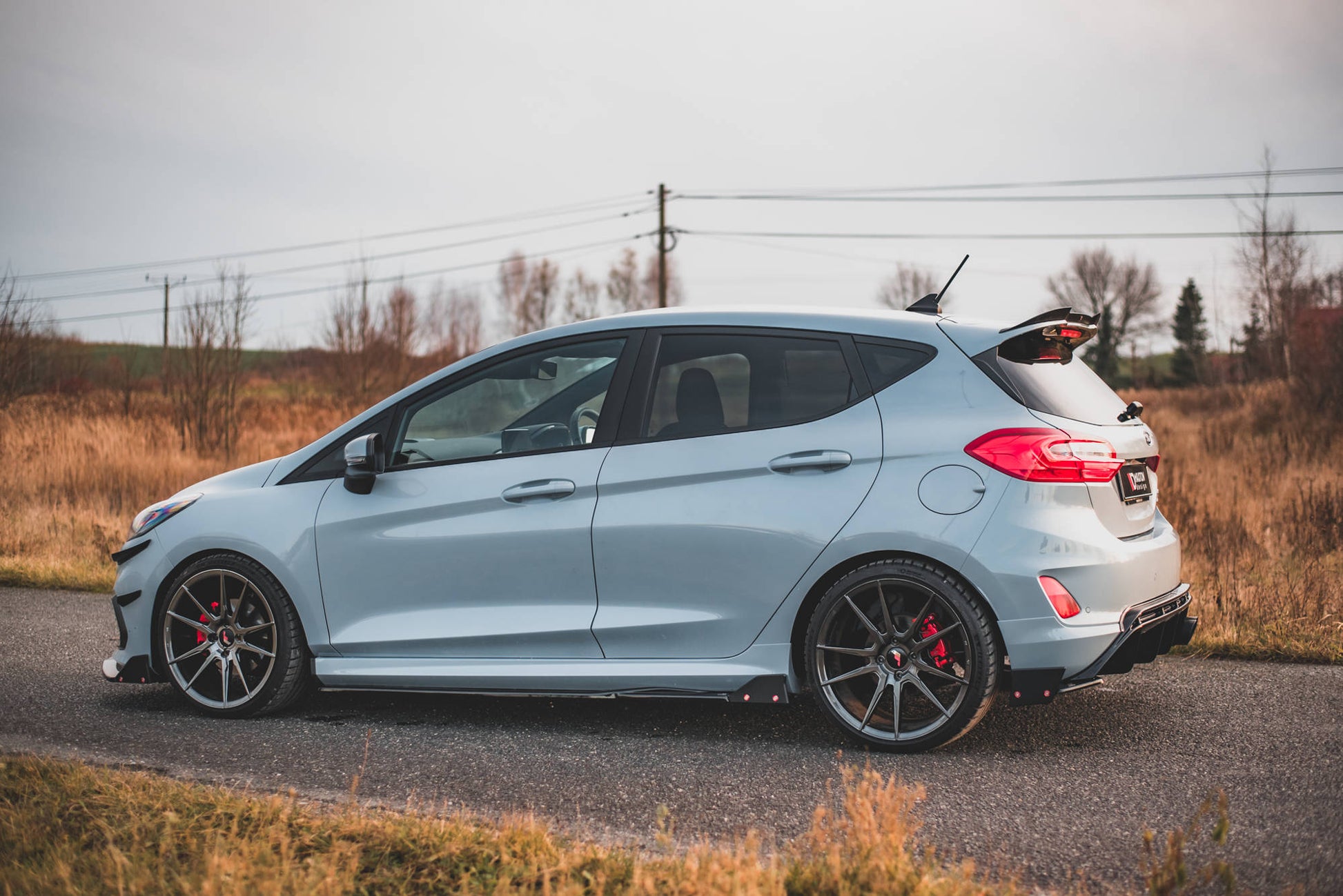 Maxton Seitenschweller Ansatz für V.2 für + Flaps Ford Fiesta ST / ST-Line