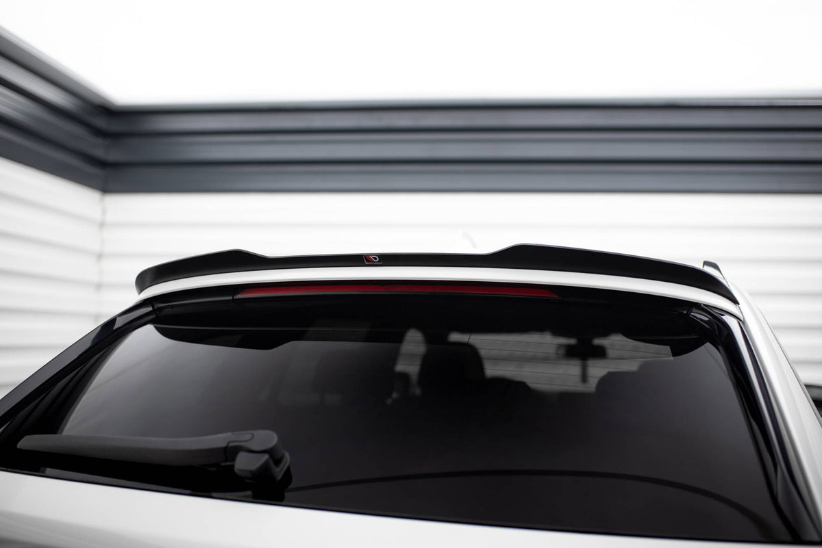 Maxton Spoiler CAP V.2 für BMW 5er Touring G31 schwarz Hochglanz