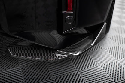 Maxton Carbon Fiber Heck Ansatz Flaps Diffusor für BMW M2 G87