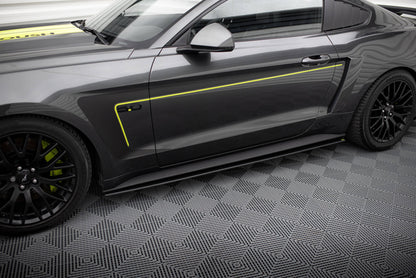 Maxton Street Pro Seitenschweller Ansatz für Ford Mustang GT Mk6