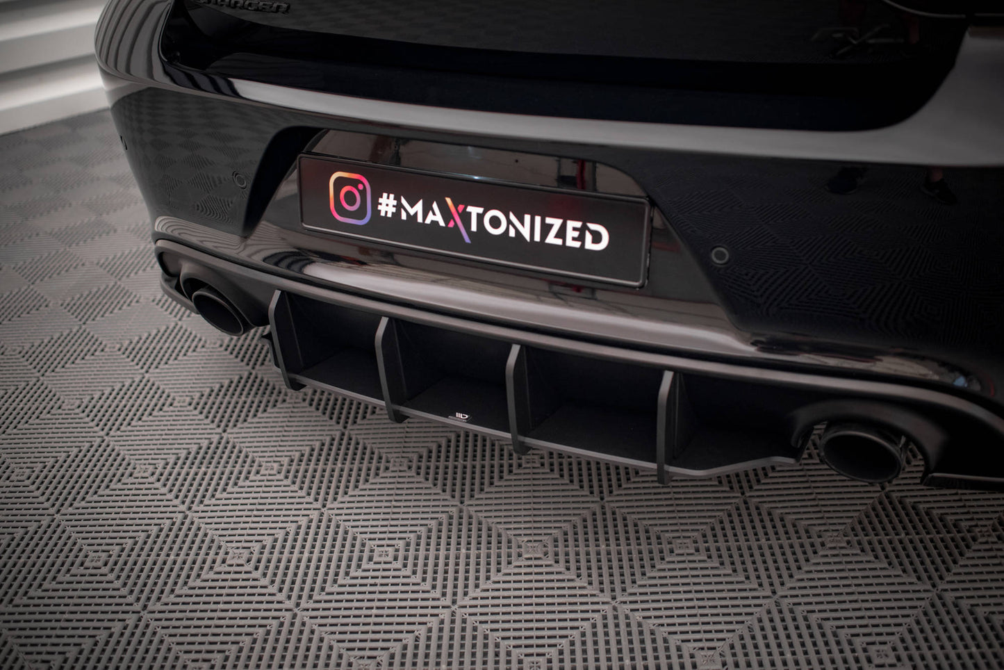 Maxton Street Pro Heckschürze für Dodge Charger SRT Mk7 Facelift
