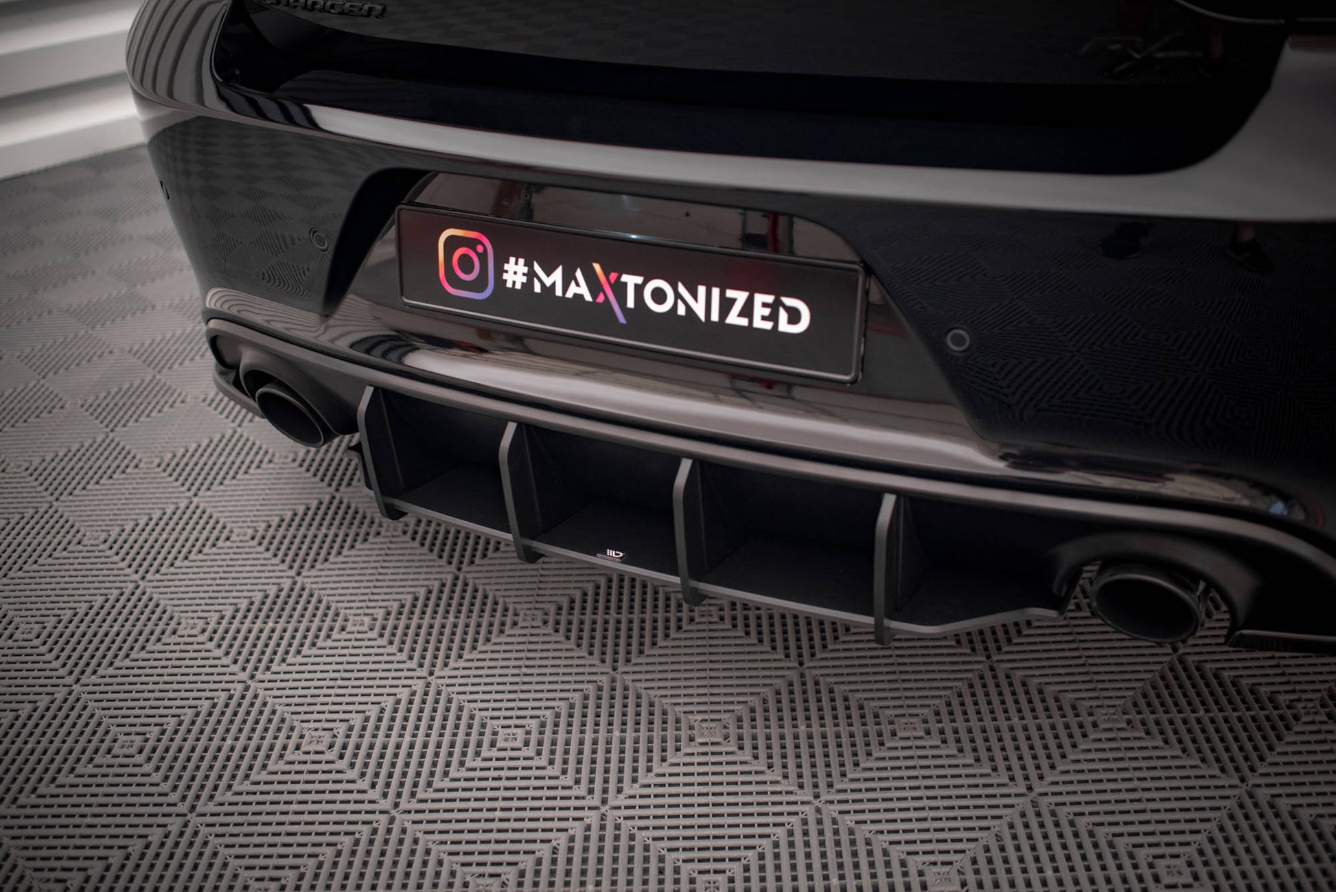Maxton Street Pro Heckschürze für Dodge Charger SRT Mk7 Facelift