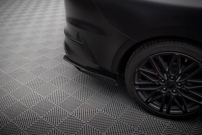 Maxton Street Pro Heck Ansatz Flaps Diffusor +Flaps für Kia Proceed GT Mk1 Facelift schwarz Hochglanz