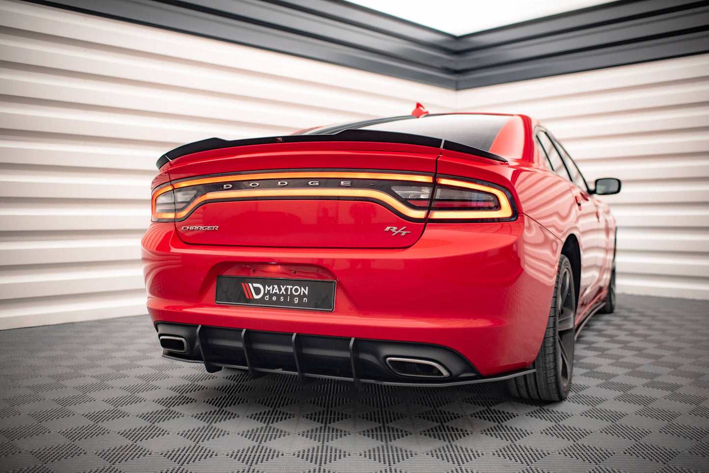 Maxton Street Pro Heckschürze für Dodge Charger RT Mk7 Facelift