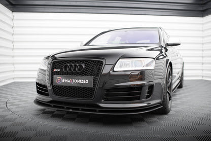 Maxton Street Pro Front Ansatz für für Audi RS6 Avant C6