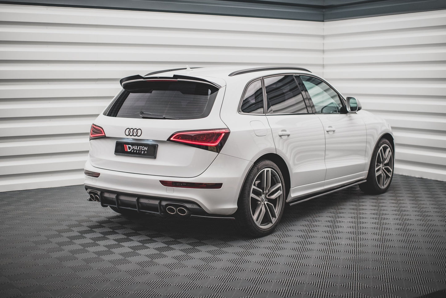 Maxton Street Pro Heckschürze für Audi SQ5 Mk1 (8R)