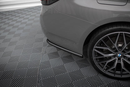 Maxton Heck Ansatz Flaps Diffusor für BMW 5er G30 / G31 Facelift schwarz Hochglanz