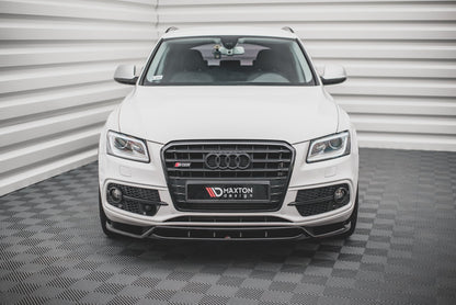 Maxton Front Ansatz für Audi SQ5 Mk1 (8R) Carbon Look