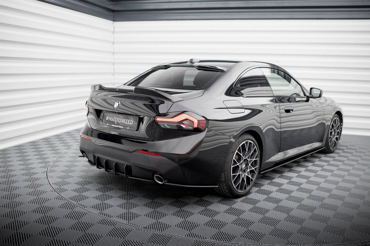 Maxton Street Pro Heck Ansatz Flaps Diffusor für BMW 2 Coupe G42