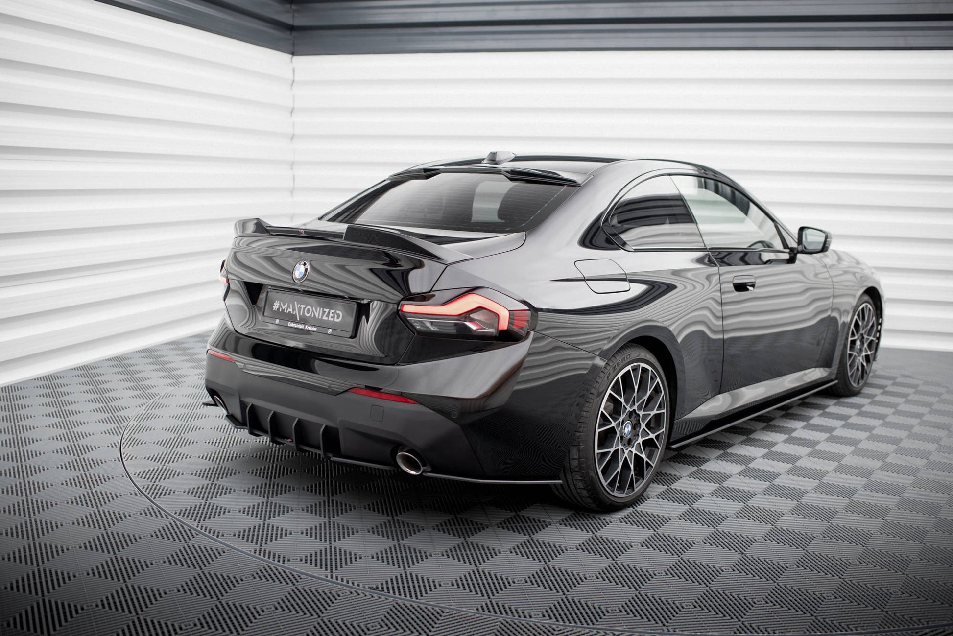 Maxton Street Pro Heck Ansatz Flaps Diffusor für BMW 2 Coupe G42