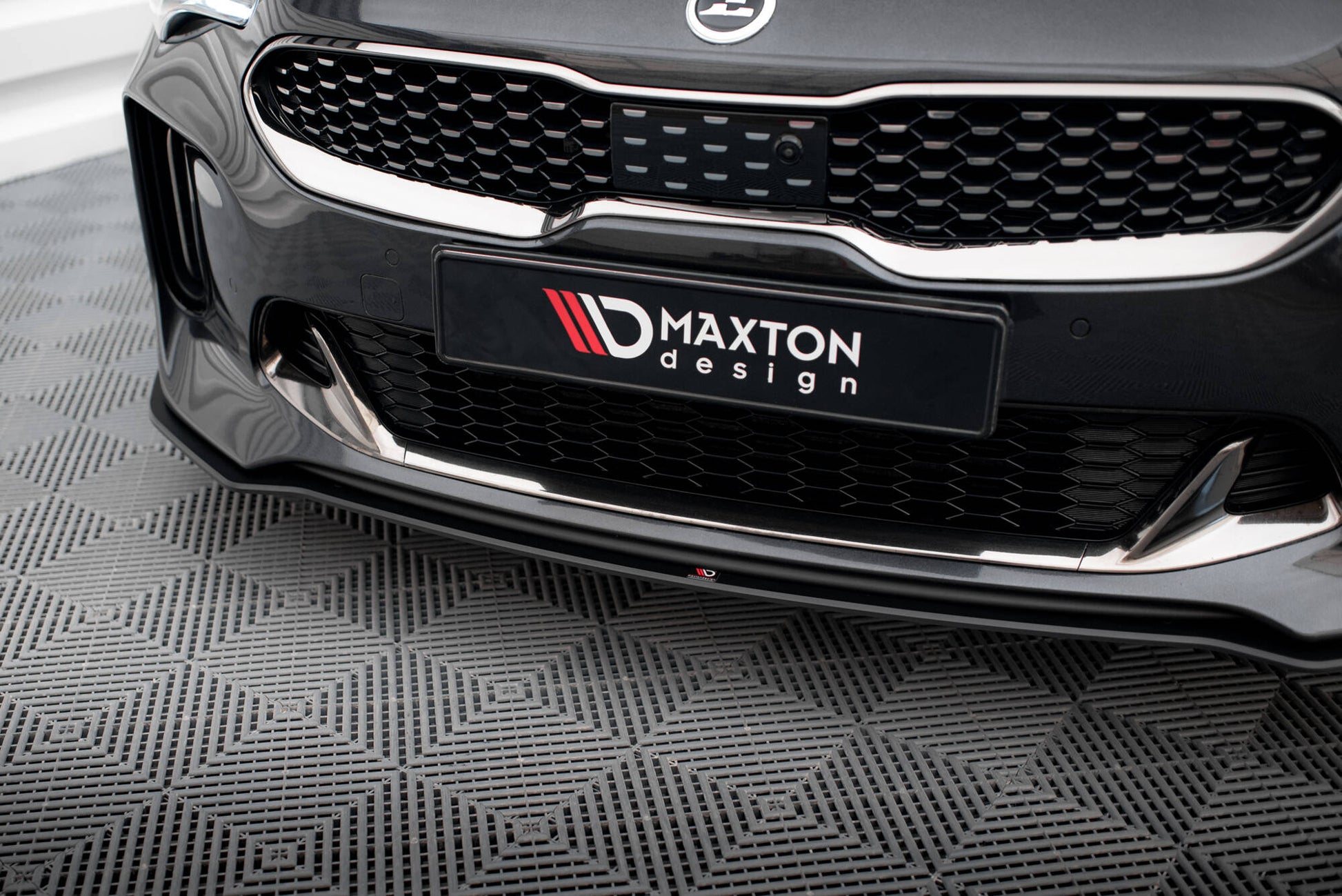 Maxton Street Pro Front Ansatz für für Kia Stinger GT / GT-Line / Standard Mk1