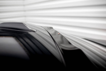 Maxton Heckscheiben Spoiler für BMW 7 M-Paket / M760e / i7 M-Paket / 7 Standard G70 schwarz Hochglanz