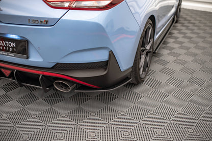Maxton Street Pro Heck Ansatz Flaps Diffusor für Hyundai I30 N Fastback Mk3 Facelift