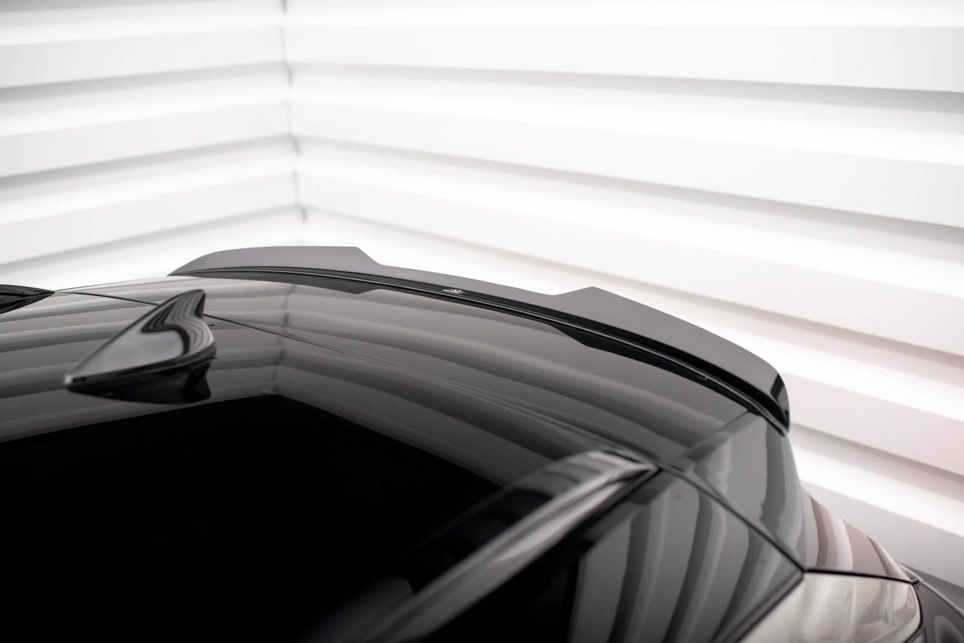 Maxton Spoiler CAP für Hyundai Tucson Mk4 schwarz Hochglanz