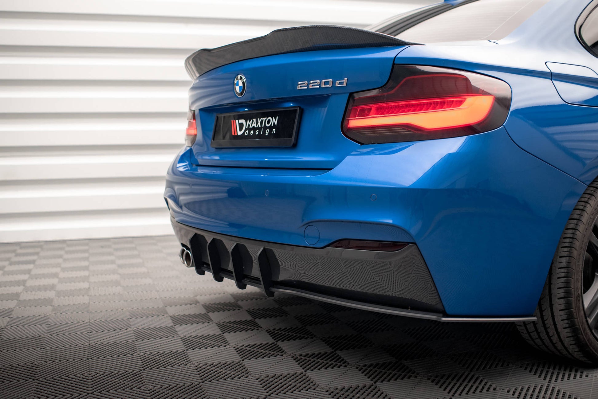 Maxton Street Pro Heckschürze für BMW 2 M-Paket F22
