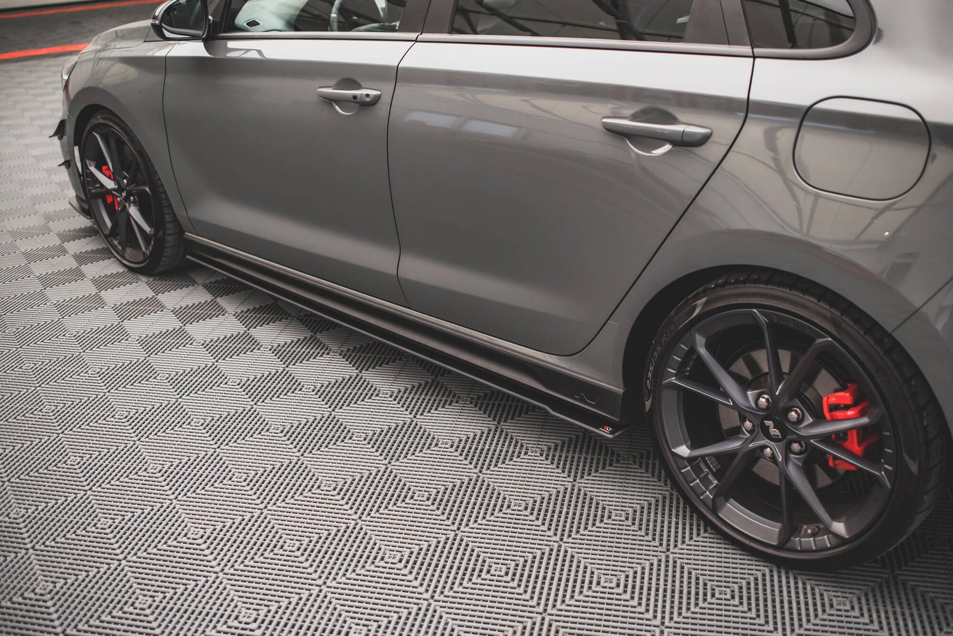 Maxton Street Pro Seitenschweller Ansatz für V.2 für Hyundai I30 N