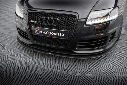Maxton Street Pro Front Ansatz für für Audi RS6 Avant C6