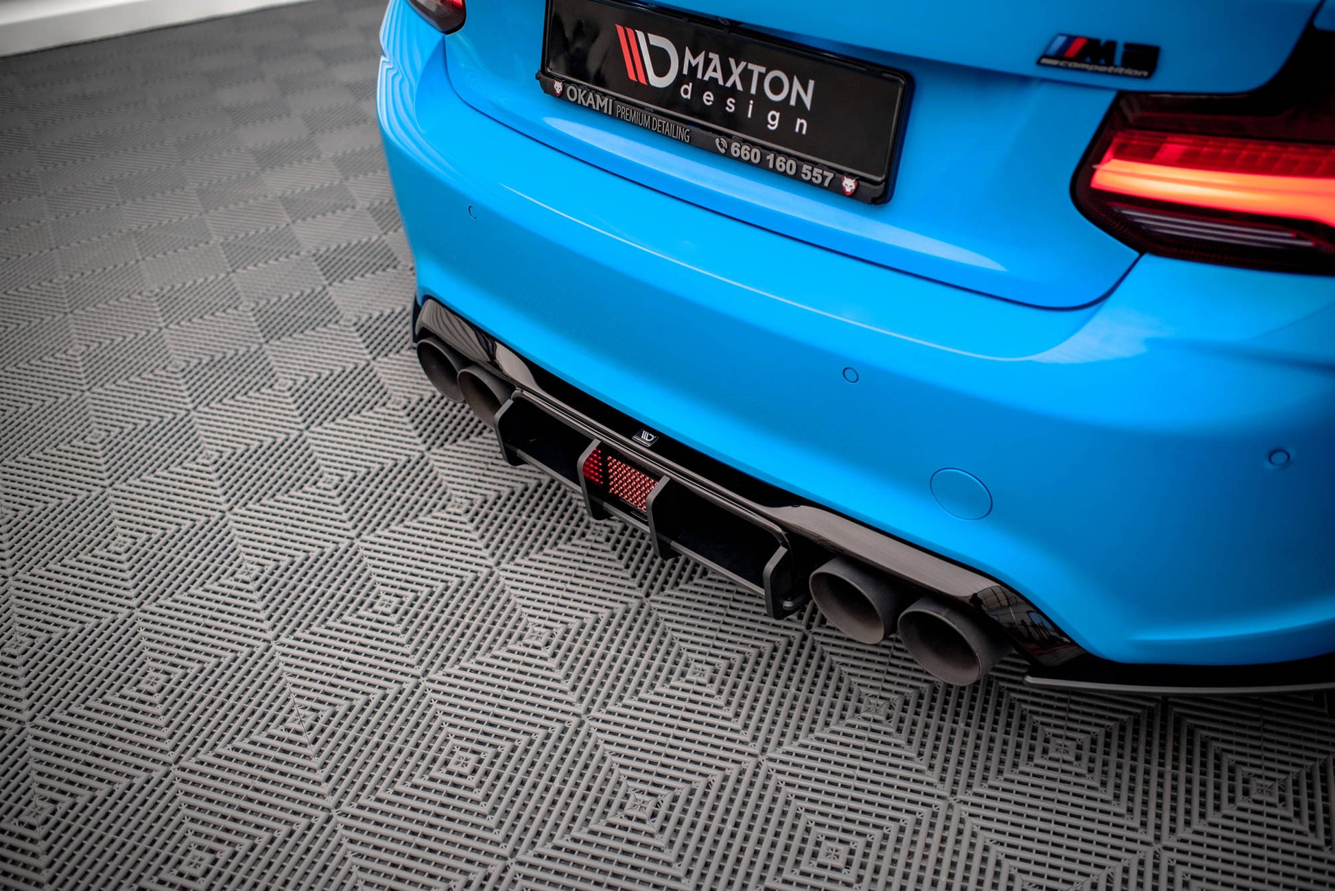 Maxton Street Pro Heckschürze für BMW M2 F87