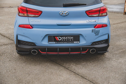 Maxton Robuste Racing Heckschürze V.2 für Hyundai I30 N Mk3 Hatchback