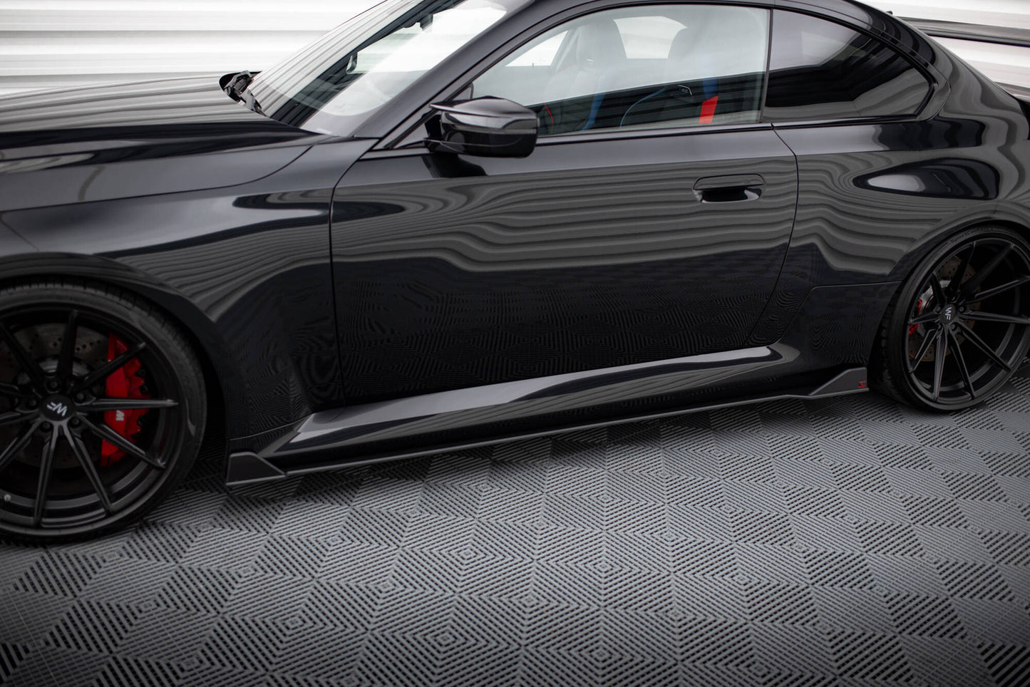 Maxton Street Pro Seitenschweller Ansatz für V.2 für BMW M2 G87