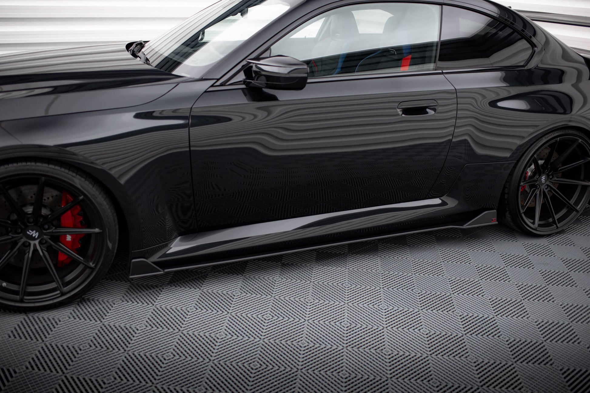 Maxton Street Pro Seitenschweller Ansatz für V.2 für BMW M2 G87