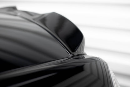 Maxton Spoiler CAP für 3D Chrysler 300 Mk2 schwarz Hochglanz