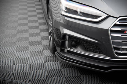 Maxton Stoßstangenflügel vorne (Canards) Audi S5 / A5 S-Line Coupe / Sportback F5