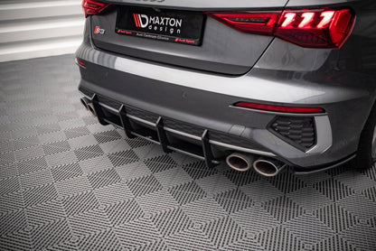 Maxton Street Pro Heckschürze für Audi S3 Limousine 8Y