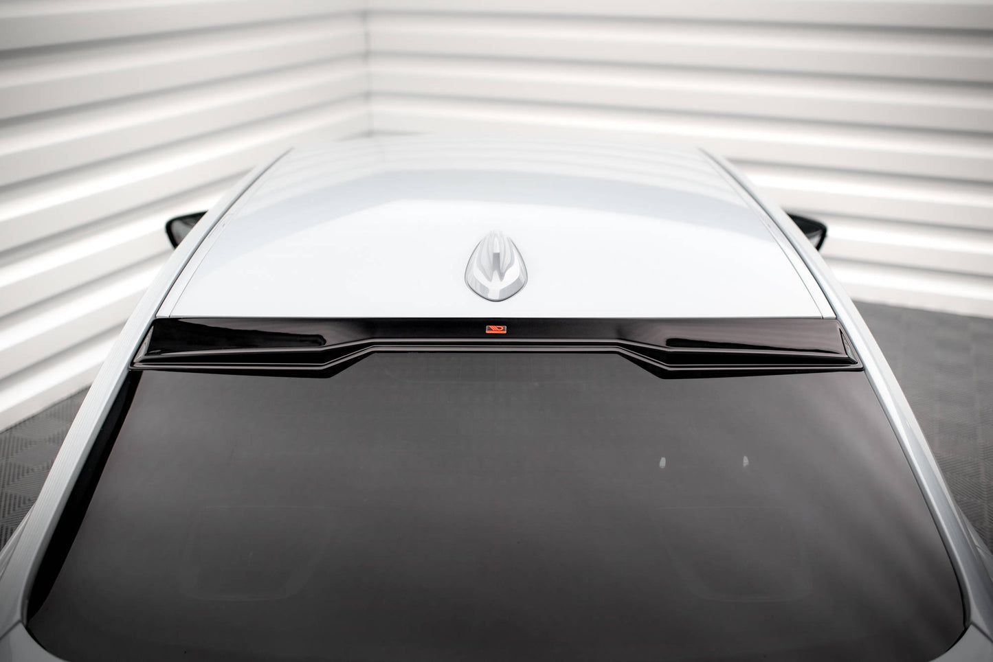 Maxton Heckscheiben Spoiler für BMW 2 Coupe G42 / M2 G87 schwarz Hochglanz
