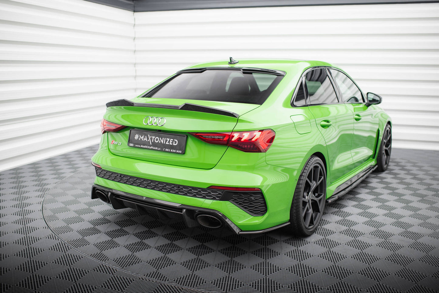Maxton Carbon Fiber Heckklappenspoiler Audi RS3 Limousine 8Y