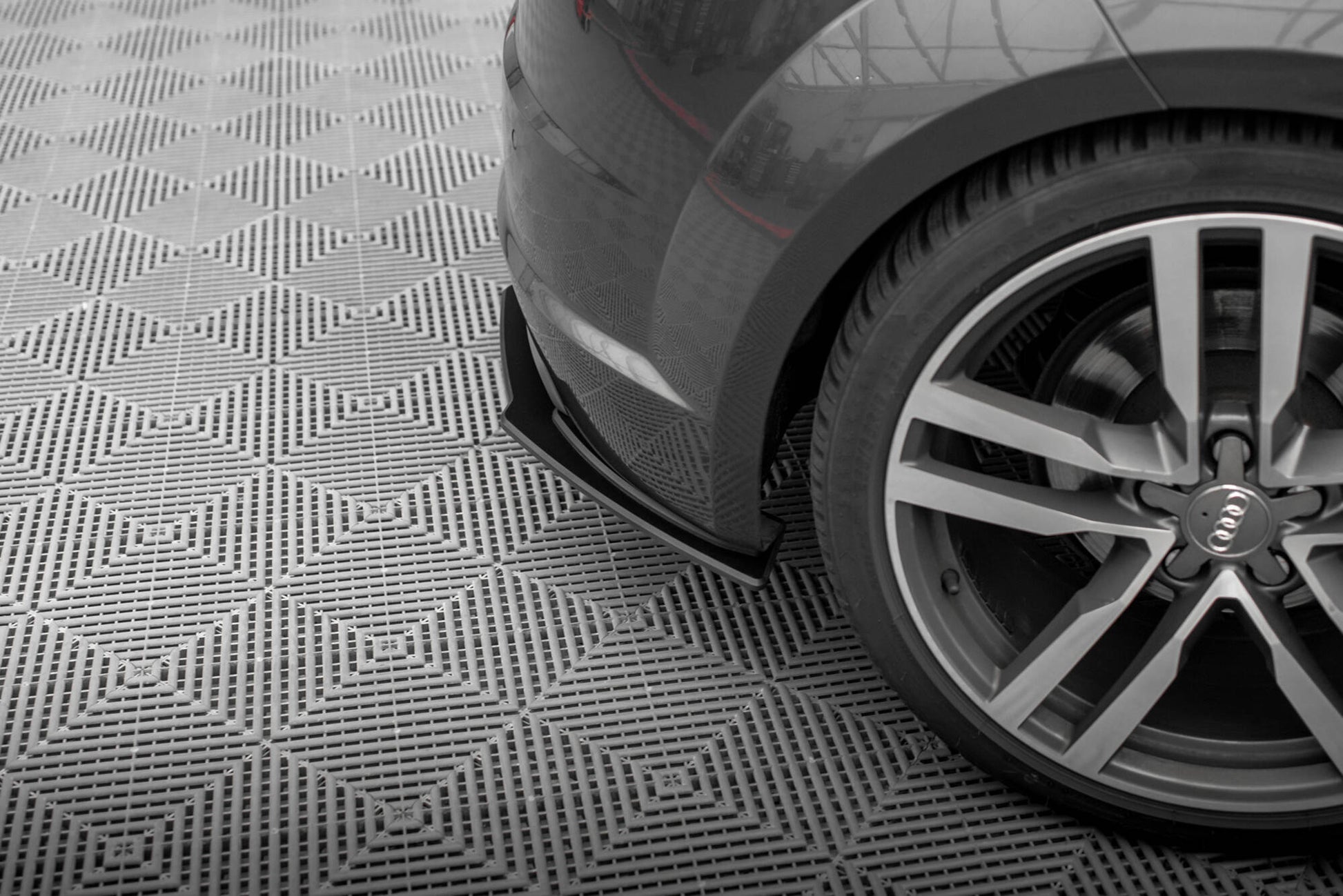 Maxton Street Pro Heck Ansatz Flaps Diffusor für Audi TT S-Line 8S
