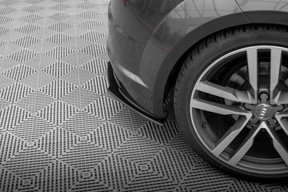Maxton Street Pro Heck Ansatz Flaps Diffusor für Audi TT S-Line 8S