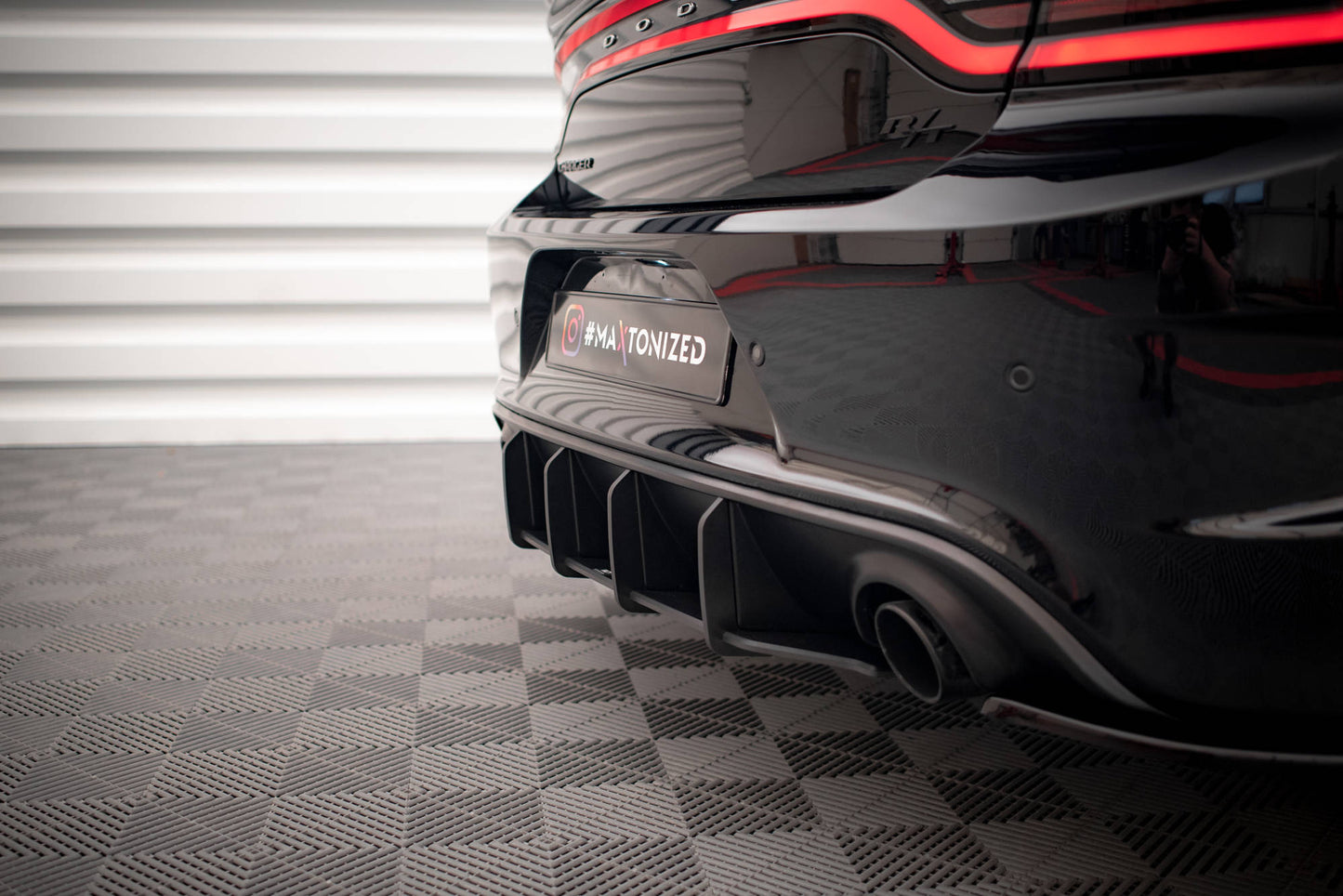 Maxton Street Pro Heckschürze für Dodge Charger SRT Mk7 Facelift