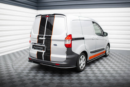 Maxton Spoiler CAP für Ford Transit Courier Mk1 schwarz Hochglanz