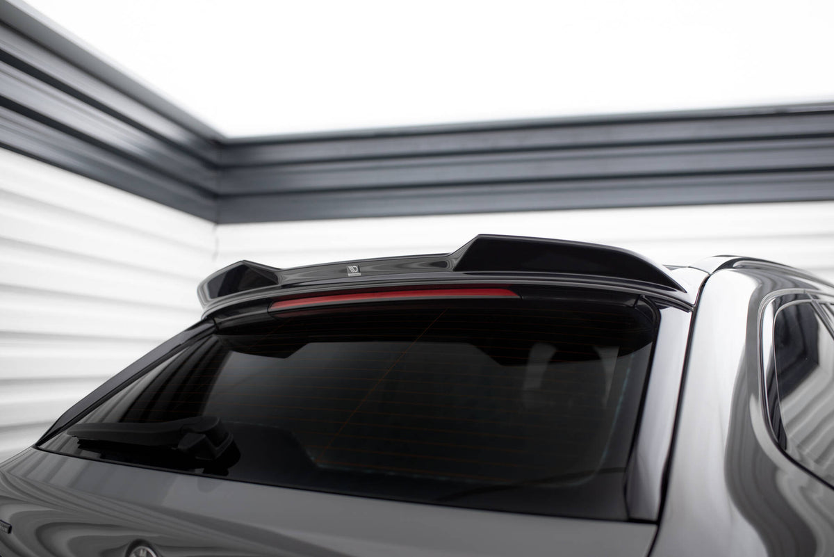 Maxton Spoiler CAP für 3D V.1 BMW 5er Touring G31 schwarz Hochglanz
