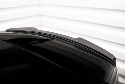 Maxton Spoiler CAP für Land Rover Range Rover Sport SVR Mk2 schwarz Hochglanz